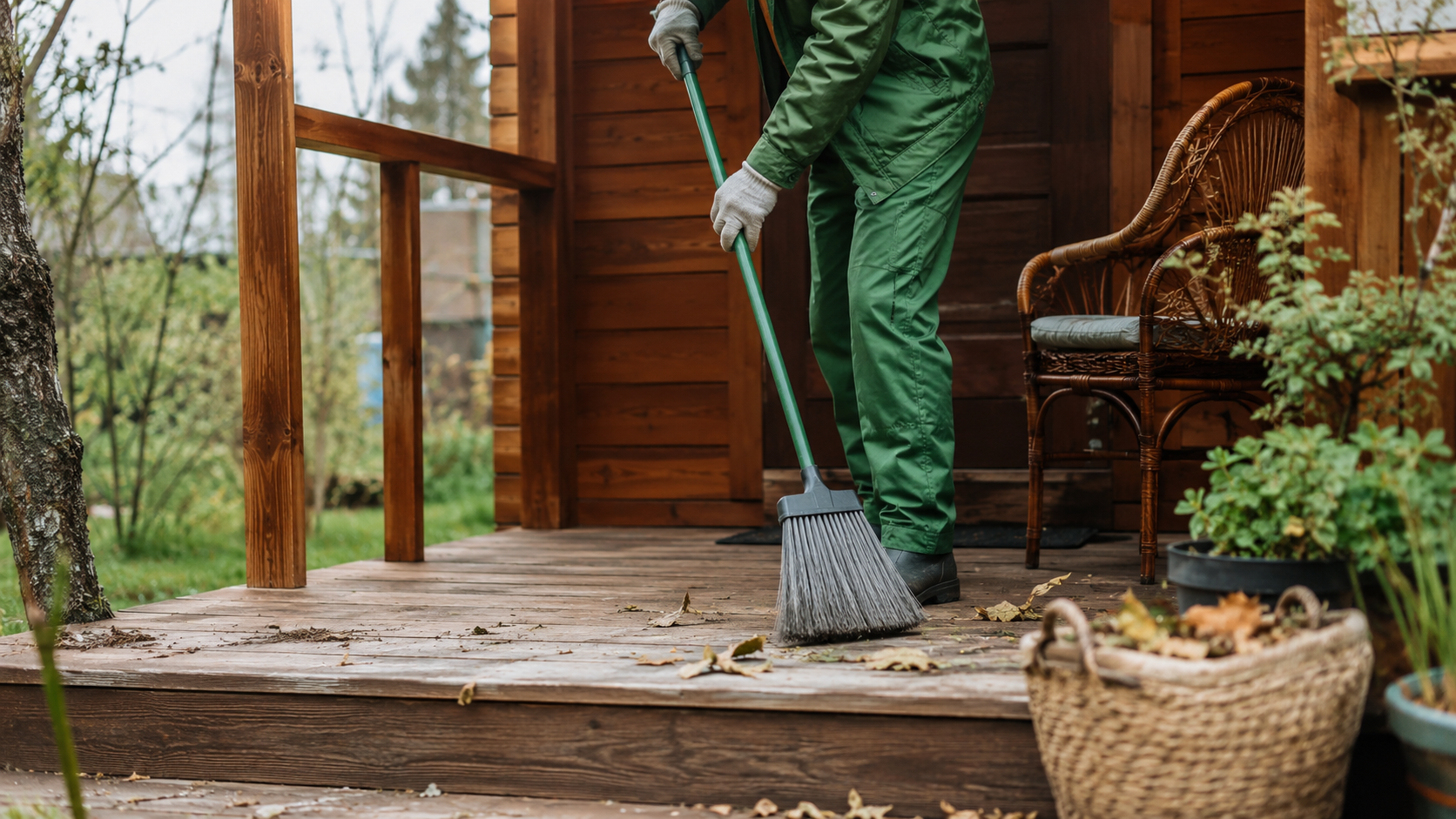 Веранда и вход
